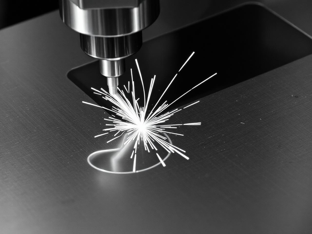 Wire EDM cutting tool steel with bright spark