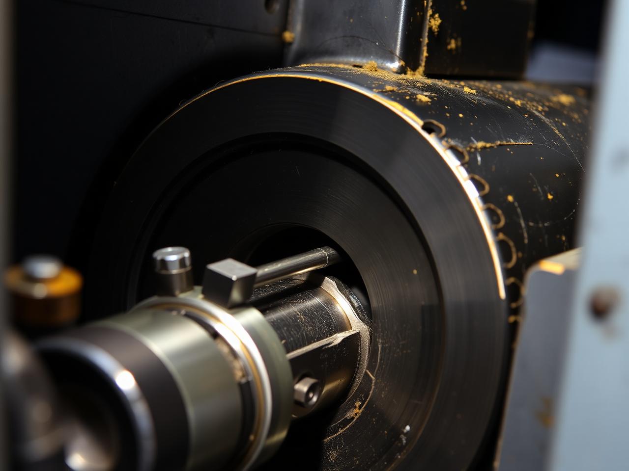 Long row of Citizen Swiss-type CNC lathes with bar feeders in a clean shop